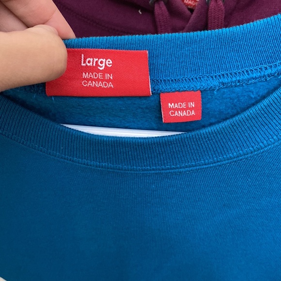 Supreme Teal Side Arc Crewneck Sweatshirt - Picture 4 of 4